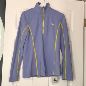 Ladies Puma Golf Monoline 1/4 Zip Top